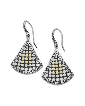 Samuel B. 18K & Silver Beaded Earrings