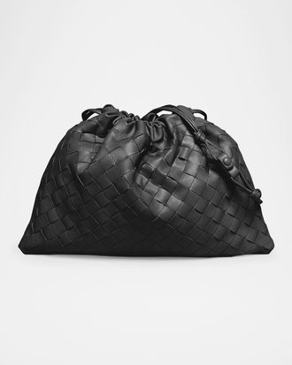 Bottega Veneta Medium Leather Pouch Bag