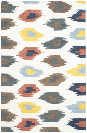 Safavieh Alfombra lana neutrale/multicolore 122 x 183 cm