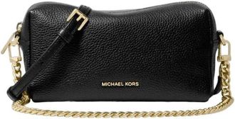 Michael Kors Bryant Small Pebbled Leather Crossbody - Bags - Mujer - Negro - ONE SIZE