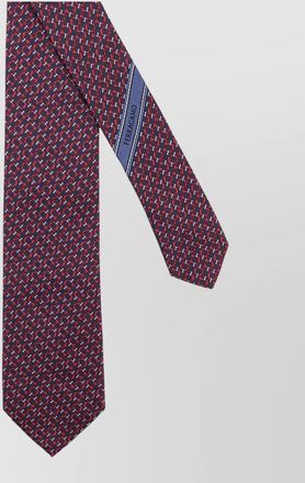 Ferragamo silk printed tie