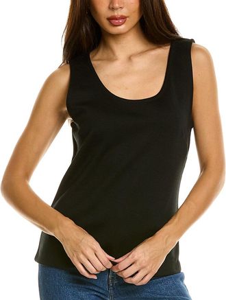 St. John Milano Wool-Blend Shell