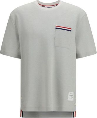 Thom Browne Gray Cotton Mens T-Shirt