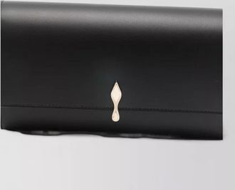 Christian Louboutin bettina leather chain wallet