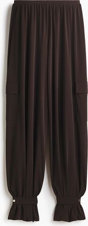 H&M Cargohose mit Balloon Leg - Brown