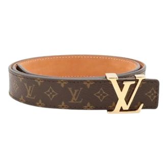 Louis Vuitton Pre-owned Monogram Canvas Riem - Dames - Pre-owned - Bruin - Maat: ONE Size