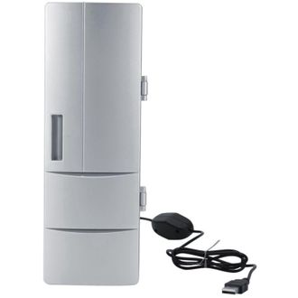 OEM Mininevera Usb Compacta De 8,5 X 12 X 25 Cm - Enfr&iacute;a Bebidas A 10 &deg; - Calienta A 50 &deg; - Silenciosa A 35 Db - Ideal Para Viajes Y Oficina