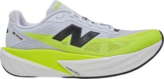New Balance FuelCell Rebel v5 Running Shoes in Fresh Air/Alkaline Green Men