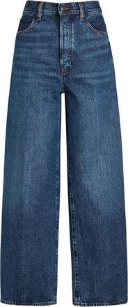 Frame Denim The Collegiate Wide-leg Jeans - Blue - 27 (W27 / UK8-10 / S)