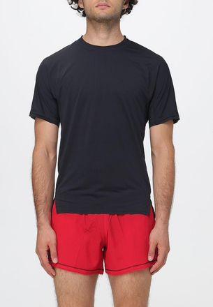 Yohji Yamamoto T-shirt da training slim fit in poliestere riciclato con logo