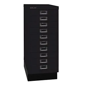 Bisley Serie 29 Multidrawer Con Z&oacute;calo Din A4 10 Cajones Negro