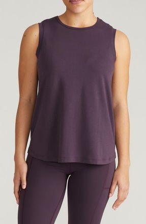 Universal Standard Mia Tank in Purple Jewel at Nordstrom, Size Xl