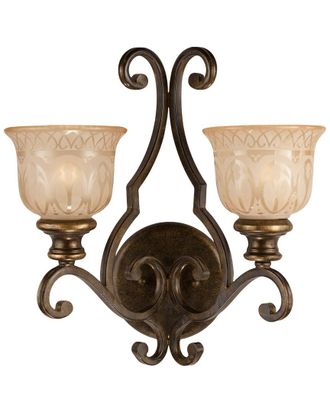 Crystorama Norwalk 2-Light Sconce