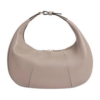 Le Tanneur Juliette Small Hobo Bag - Dames - Handtassen - Grijs - ONE Size - Leer - Tassen