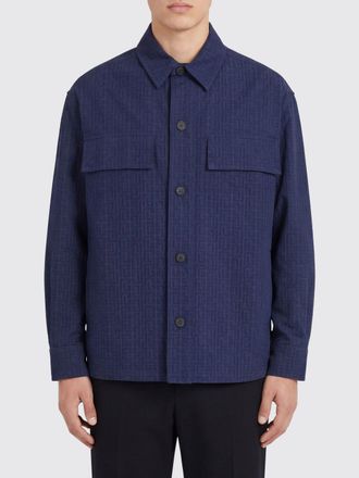 Balmain Giacca camicia in cotone Balmain