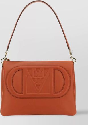 MCM travia medium shoulder bag with single handle and gold-tone hardware