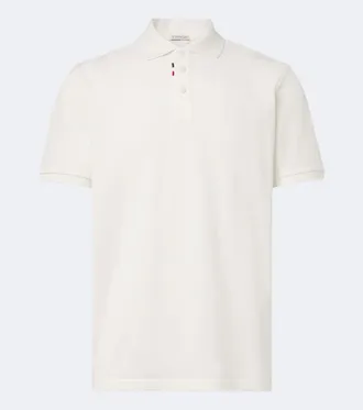Moncler Cotton piqu&eacute; polo shirt