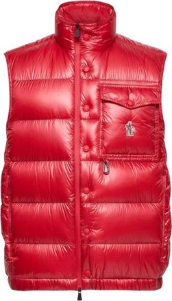 Moncler Grenoble Jassen Rood - Heren - Bodywarmers - Rood - M - Jassen