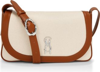 Steve Madden Womens Kodiak Cream Bag - Brown - One Size