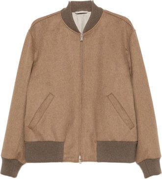 Lardini Acteor Bomberjack - Heren - Bomber jackets - Bruin - L - Jassen