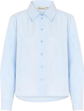 MY ESSENTIAL WARDROBE Mujer, Blusas y Camisas, Azul, Talla: M