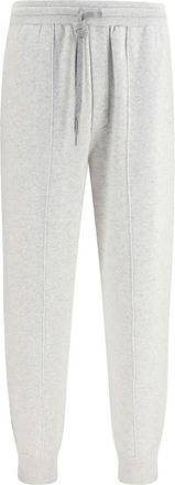 Brunello Cucinelli Double Knit Broeken - Heren - Broeken - Grijs - Maat: M Nylon