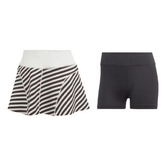 adidas (WMNS) adidas Tennis Reversible AEROREADY Match Pro Skirt Black White IL9595