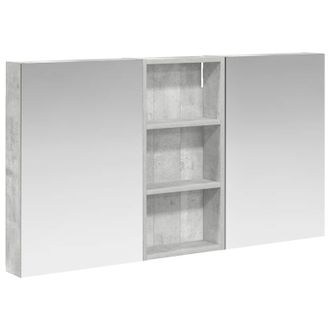 vidaXL Juego De Muebles De Ba&ntilde;o Con Estante 3 Pcs 110 X 10,5 X 60,5 Cm Vidaxl