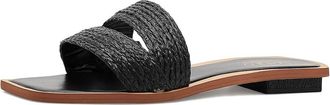 Franco Sarto Emilana Womens Sandals Black Braided Raffia : 9.5 M, Synthetic