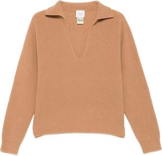 Alysi Camel Silk Nylon Jumper