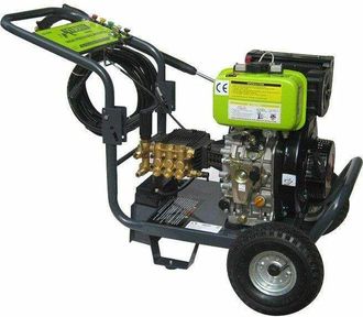 No Brand Varan Motors - 93002 Idropulitrice Diesel 3000PSI 205 BAR su ruotine