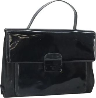 Prada Pre-owned Vintage Handtas - Dames - Vintage Handtas - Zwart - ONE Size - Leer - Vintage