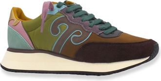 Wushu Ruyi Sneaker - Dames - Sneakers - Veelkleurig - 36 EU - Leer - Schoenen