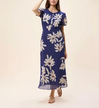 Cleobella Jianna Ankle Dress In Sella Print