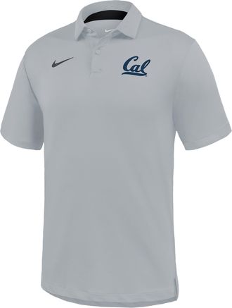 Nike Cal Tour Nike Mens Dri-FIT College Polo in Grey | IV9654-077