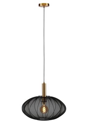 Netlighting Lucide CORINA Pendant light 50 cm 1xE27 Black