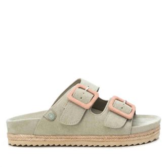 Xti Womens Flat Sandals In Aqua