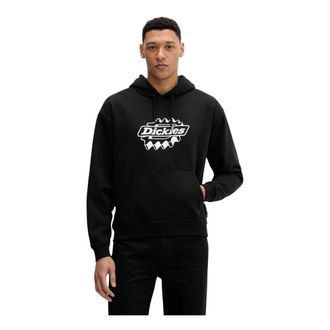 Dickies Heren, Sweatshirts & Hoodies, Zwart, Maat: 2XL
