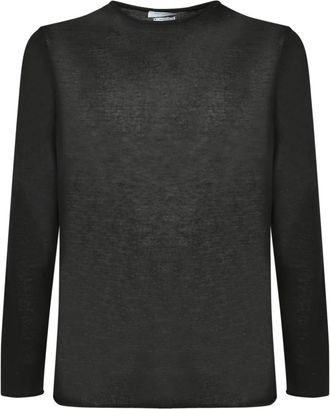 Daniele Fiesoli Long Sleeve Top - Heren - Longsleeves - Zwart - M - Tops