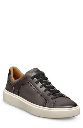 Allen Edmonds Oliver Brogue Sneaker in Grey at Nordstrom, Size 11