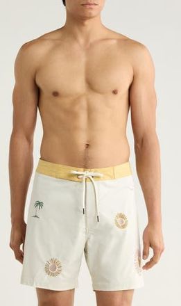 Rvca Exotica Board Shorts in Natural at Nordstrom Rack, Size 28
