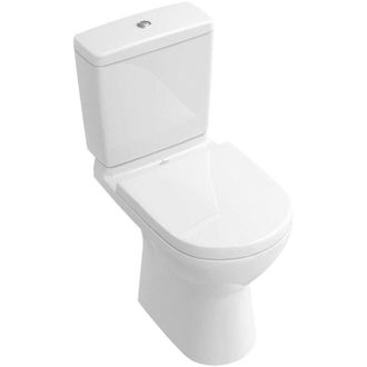Villeroy & Boch Villeroy&boch - O.novo, Inodoro De Fondo, 360 X 670 Mm, Modelo De Pie, Salida Horizontal, Porcelana Sanitaria White Ceramicplus