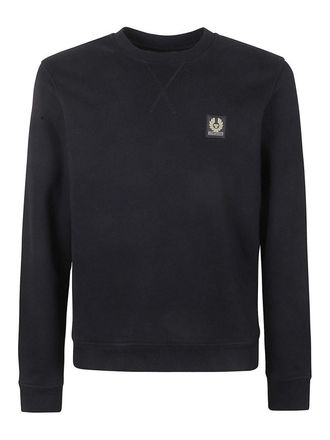 Belstaff Cotton sweatshirt with applied logo