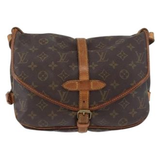 Louis Vuitton Pre-owned Saumur Handbag - unisex - Louis Vuitton Vintage - Vintage Cross Body Bags - Brown - ONE SIZE - Pre-owned