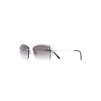 Cartier Sunglasses, female, Gray, 57 MM, Signature C Sunglasses