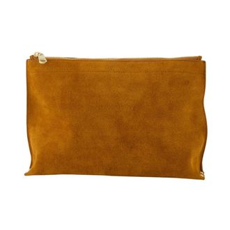A.P.C. Neige Clou Clutch - Bags - Mujer - Marr&oacute;n - ONE SIZE