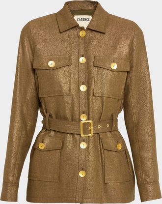 L'agence Ishani Belted Jacket