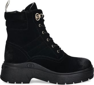 Liu Jo suede lace-up boots - Black