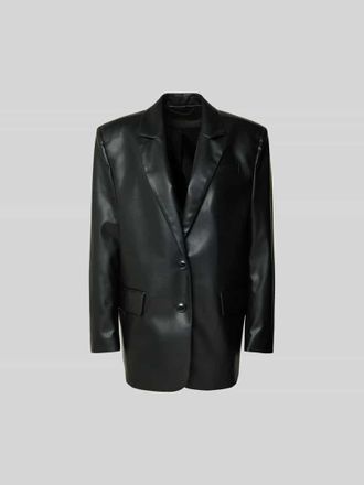 Stand Studio Blazer mit Reverskragen in Black, Gr&ouml;&szlig;e 36