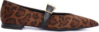 Sergio Levantesi Venere 56 Ballerina - Dames - Ballerinas - Bruin - 40 EU - Leer - Schoenen